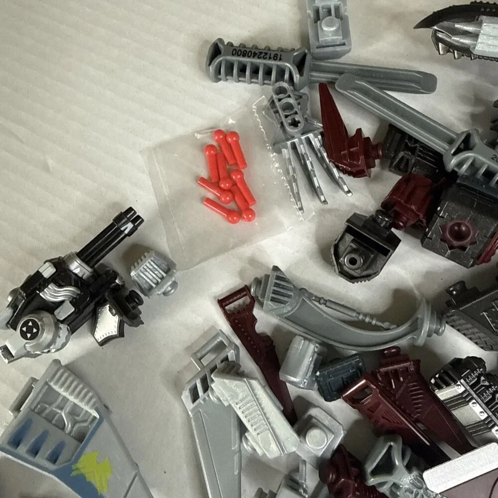 Snap Ships Build To Battle Large Piece Parts Lot Weapons Spares Bundle